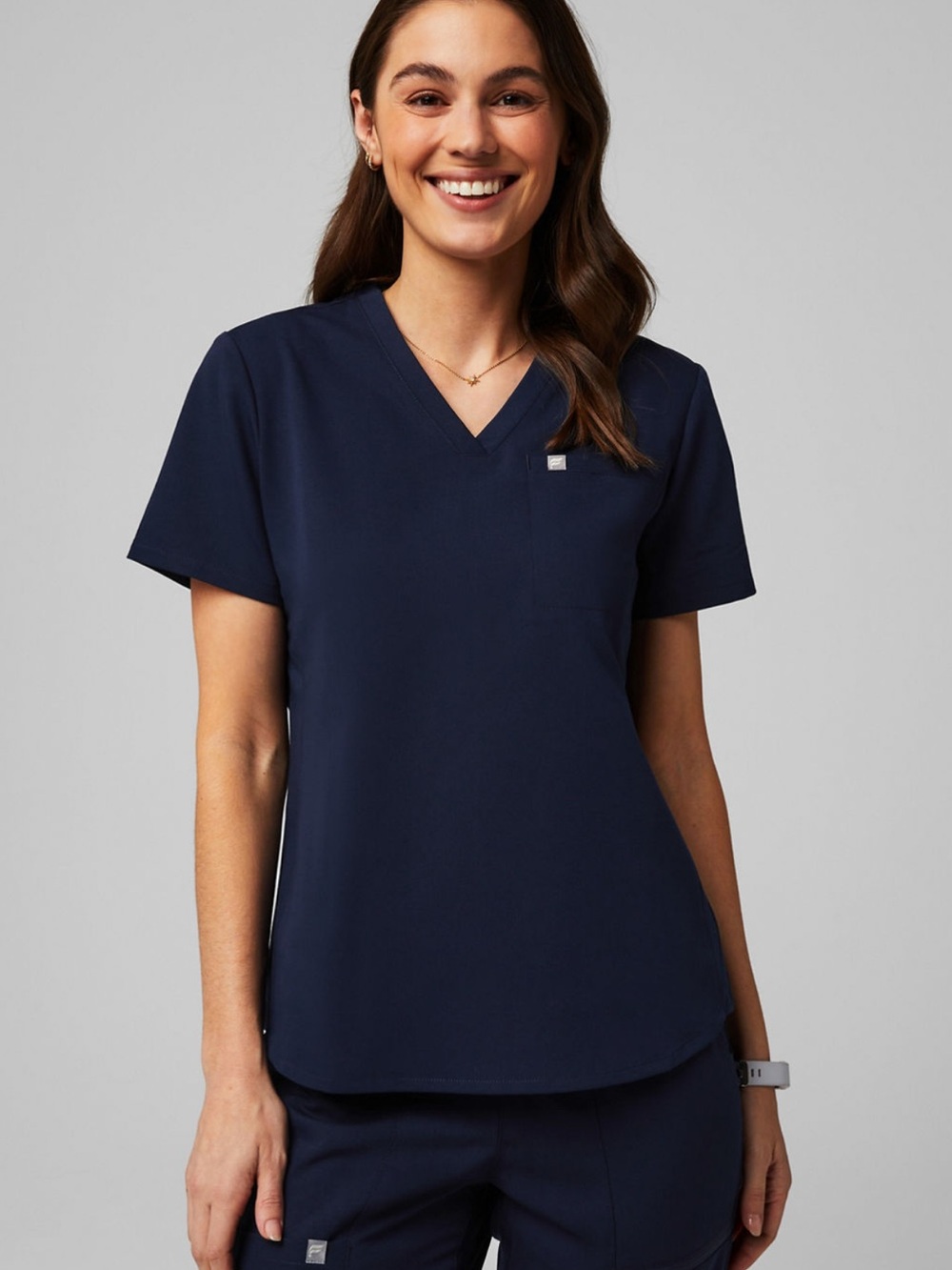 Fabletics Vital 1 Pocket Scrub Top